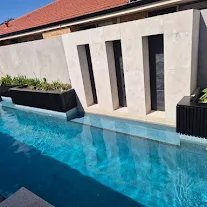 Pool planter boxes — SM Design & Build